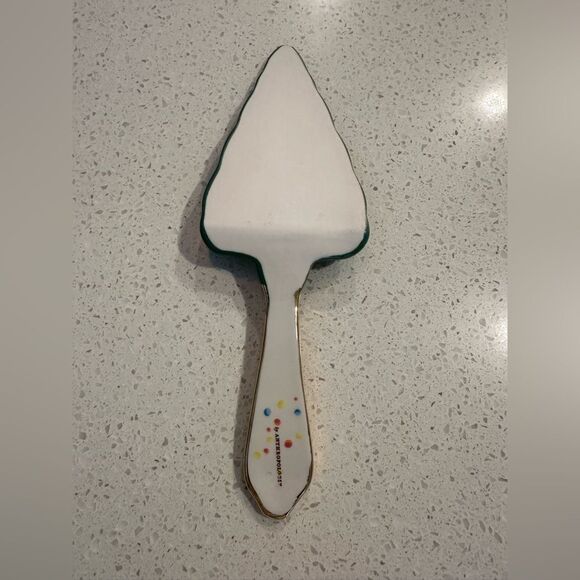 Anthropologie Evergreen Cake Knife - Picture 9 of 10